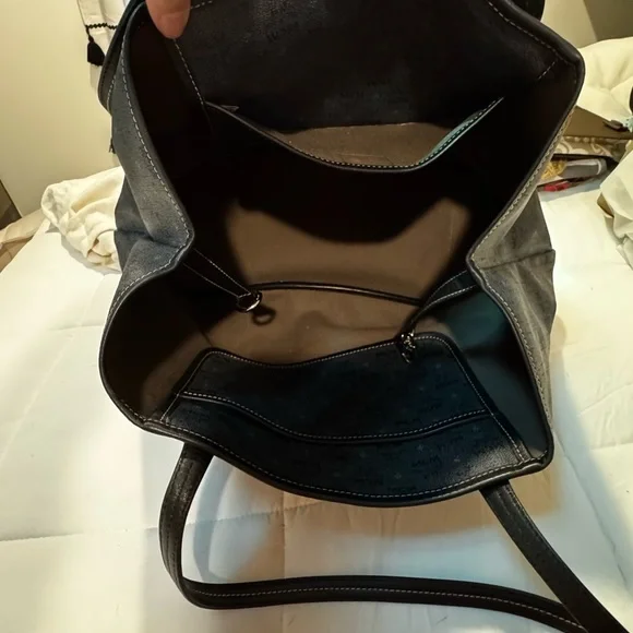 MCM Black Shopper Bag with Sturdy Leather Handles - Picture 12 of 14